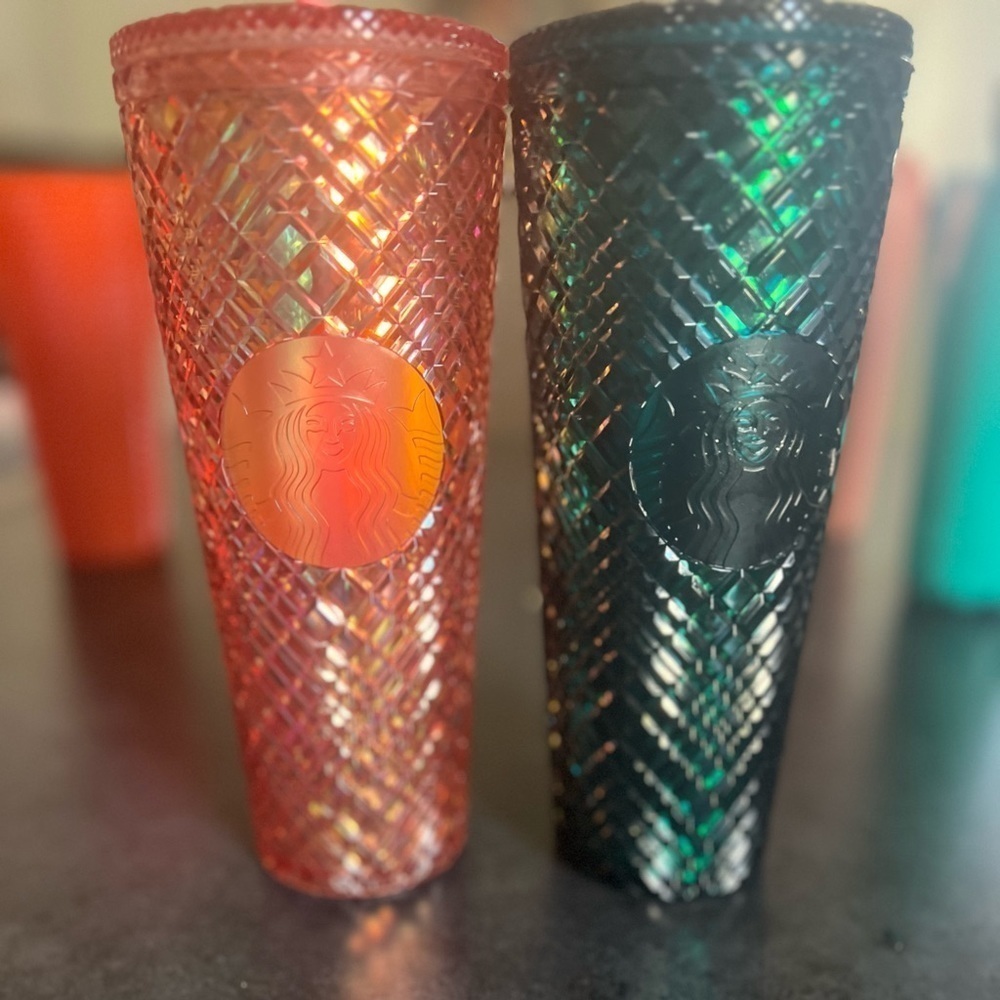 Starbucks Bejeweled Cup Duo